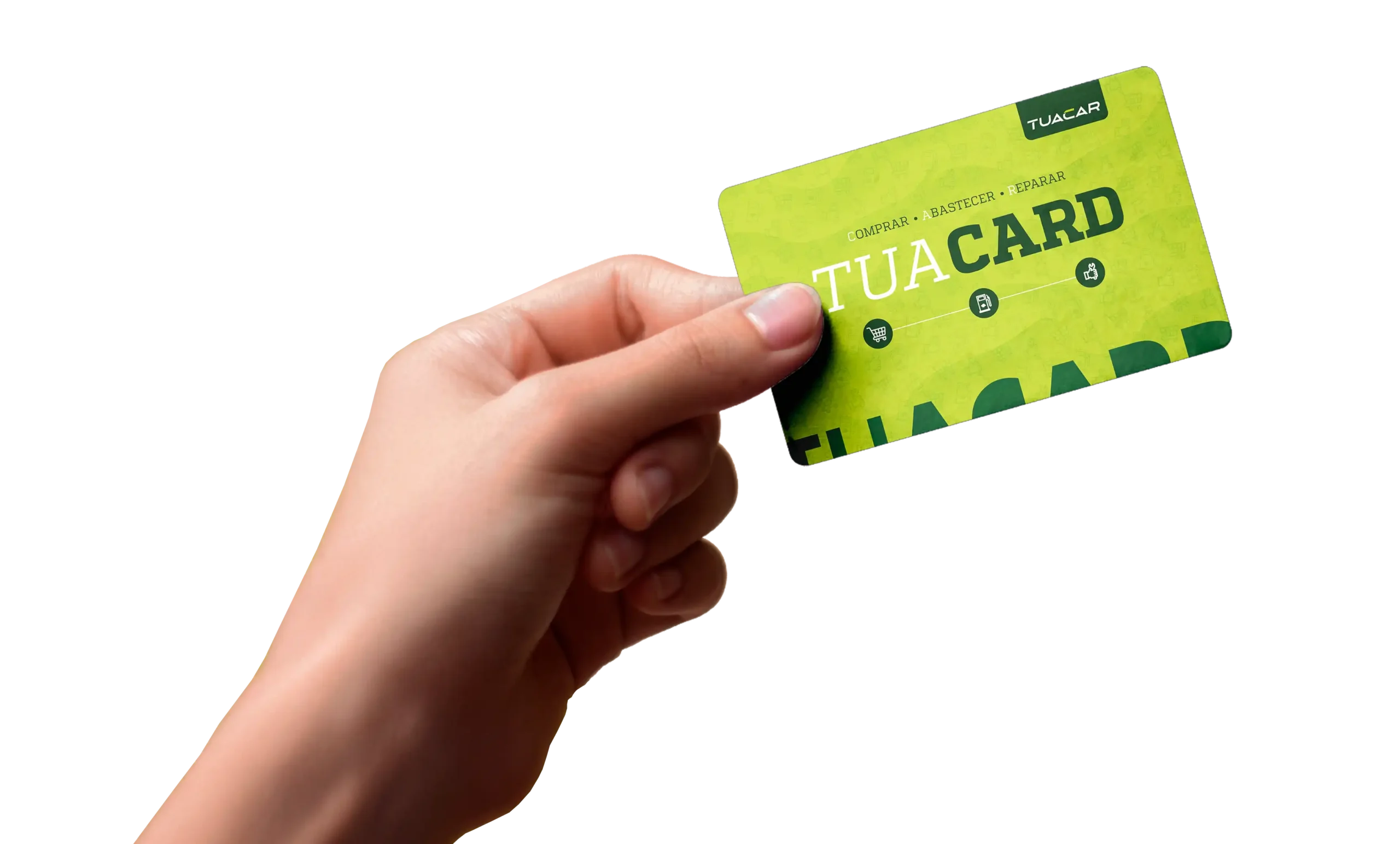 Cartão tuacard para acumular descontos na tuacar
