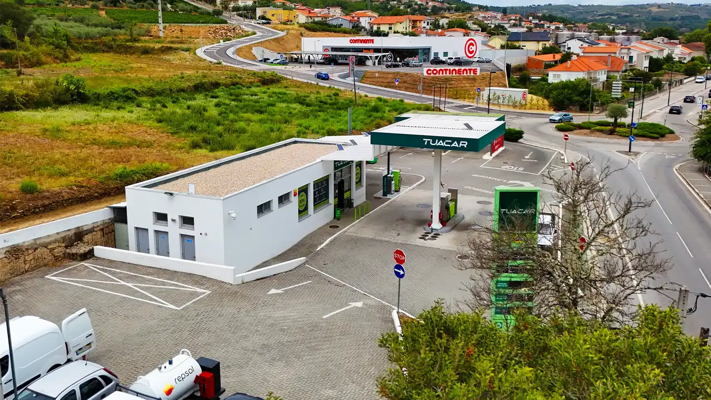 estação de serviço tuacar em alijó